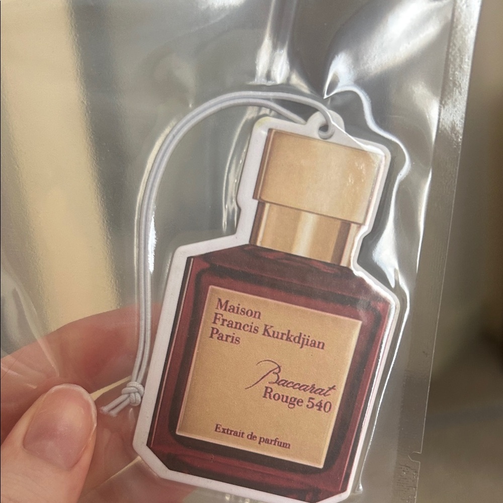 Baccarat Rouge car freshie